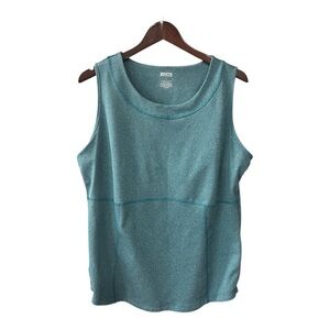 Duluth Trading Co Teal Grow Getter Tank Top Size L Women NWOT
